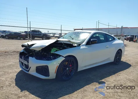 2022 BMW M440I xDrive from USA, damaged, VIN WBA13AR0XNCJ13168